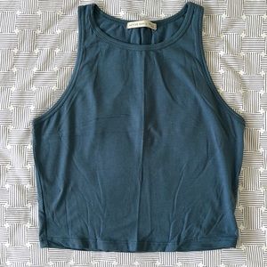 Blue tank top